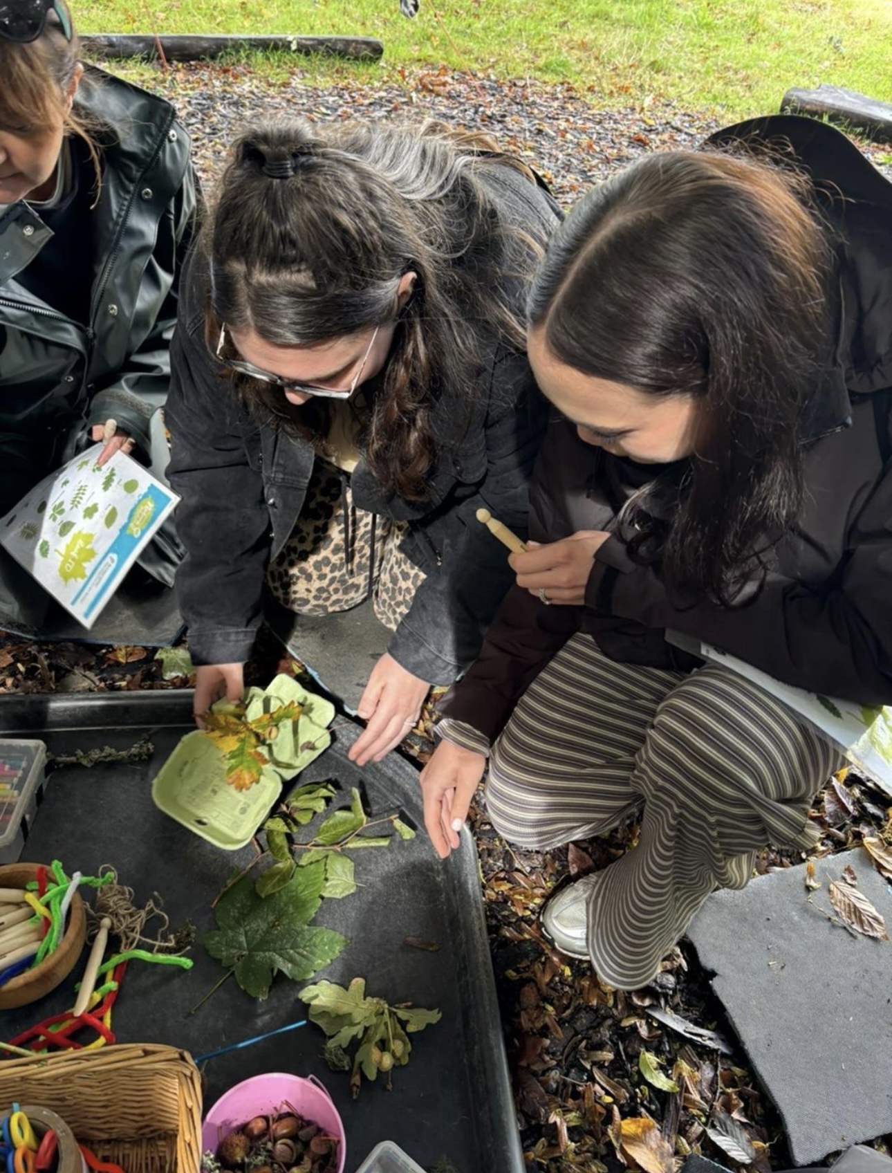 Wibli Wobli practitioners leading an outdoor nature activity